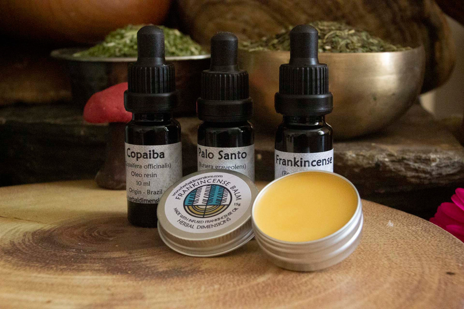 Essential oils & Balms - Herbaldimensions.com