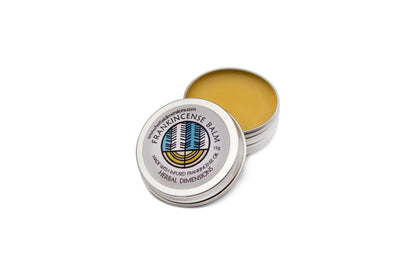 A pot of frankincense balm