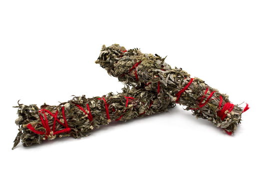 Mugwort Smudge Stick (Artemisia vulgaris) - Herbaldimensions.com
