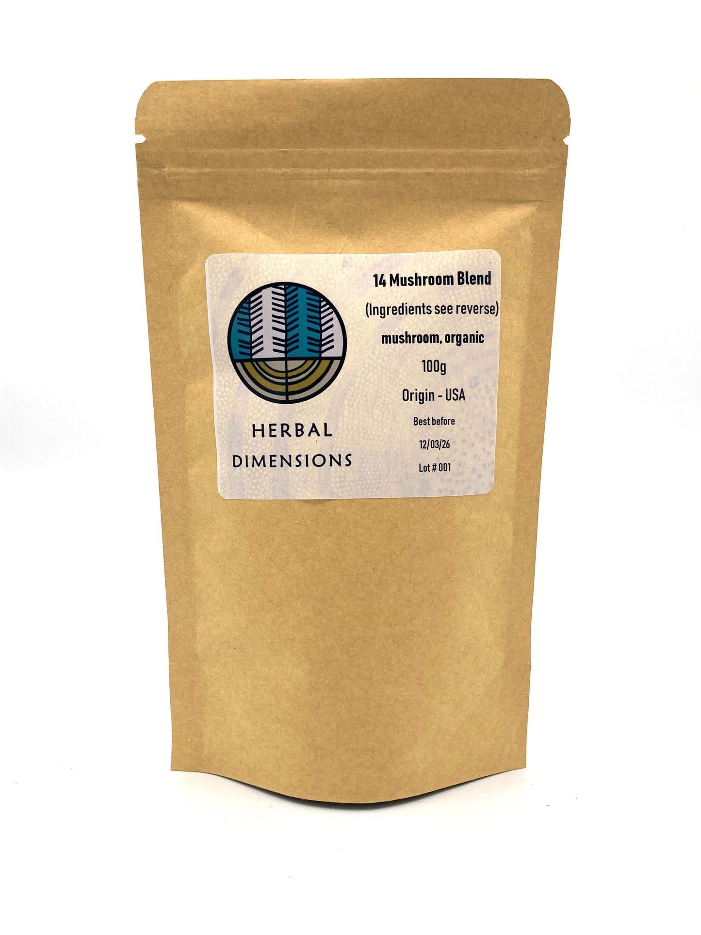 14 Mushroom Blend - Herbaldimensions.com