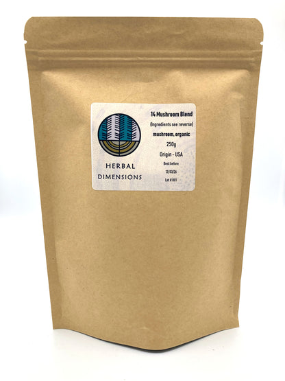 14 Mushroom Blend - Herbaldimensions.com