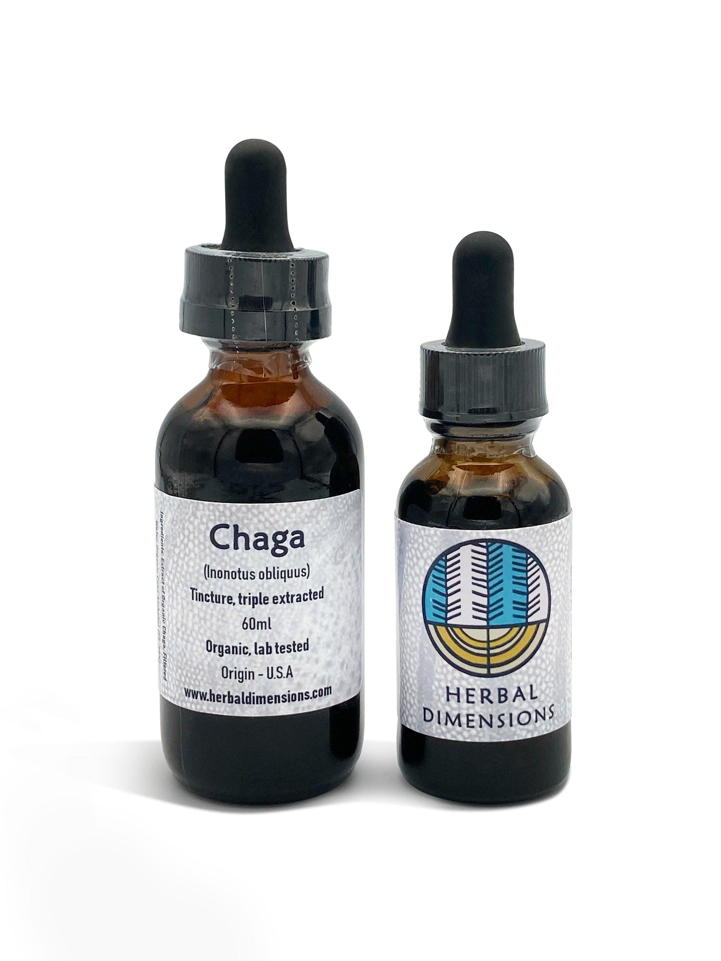 Chaga Tincture (Inonotus obliquus) - Herbaldimensions.com