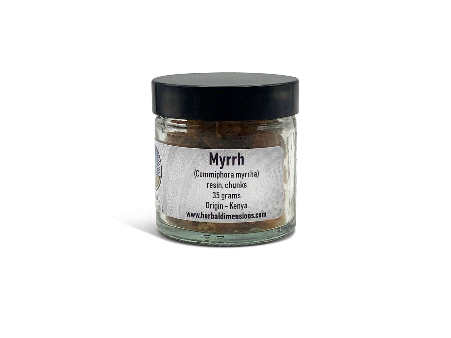 Myrrh in jars