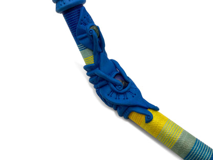 intricate blue tepi